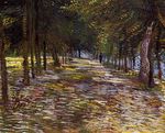 Дорога в Парке Дардженсон в Аньер 1887